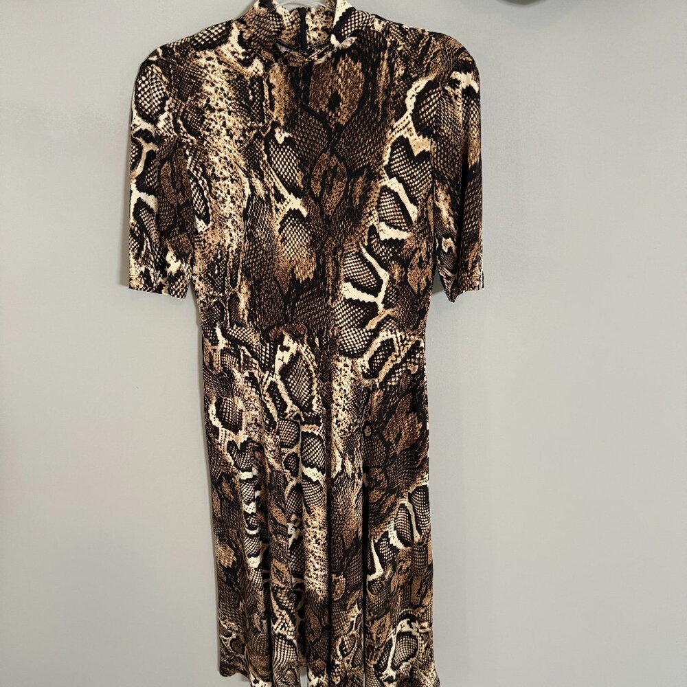 Animal Print Dress